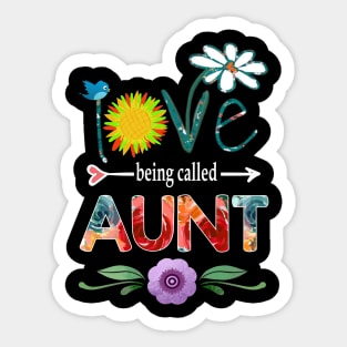 aunt i love being called aunt Sticker